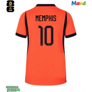 Holland Memphis Depay #10 Replika Hjemmebanetrøje VM 2026 Kortærmet
